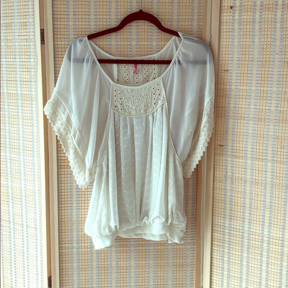 Free People boho blouse